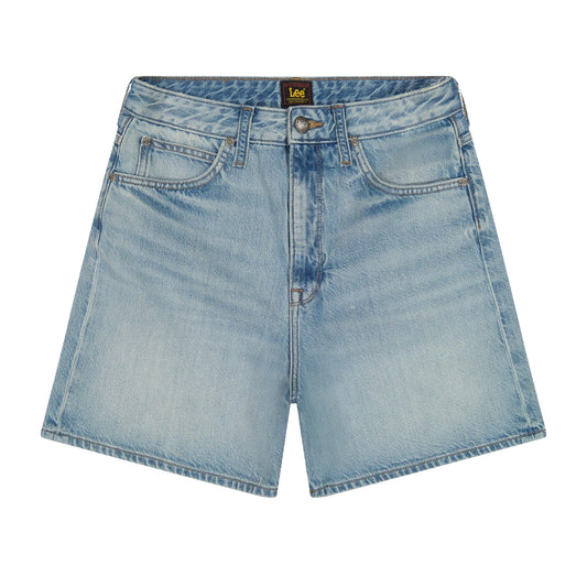 STELLA SHORT BRAND NEW denim blue — weisser Hintergrund