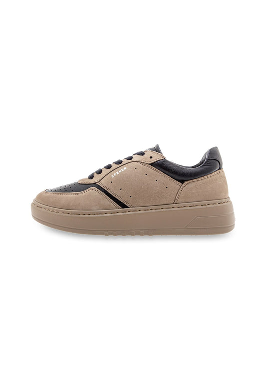 CPH1M leather mix taupe/black