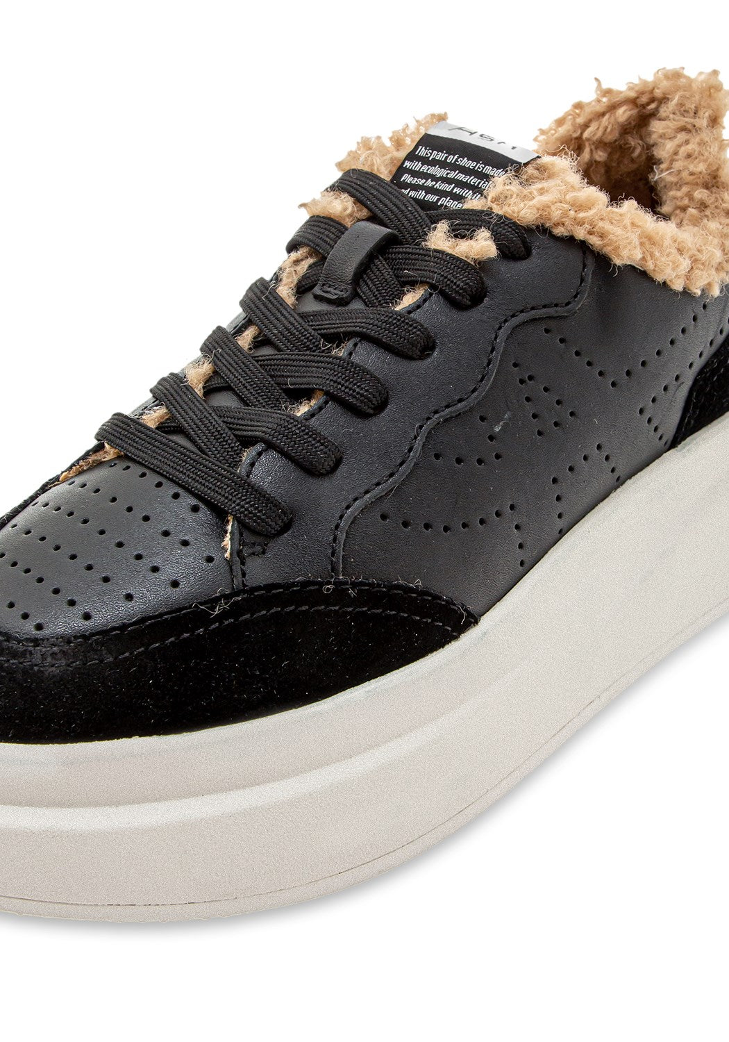 IMPULSFUR02 Combo B calfsuede black/br/white | Bildmaterial bereitgestellt von SHOES.PLEASE.