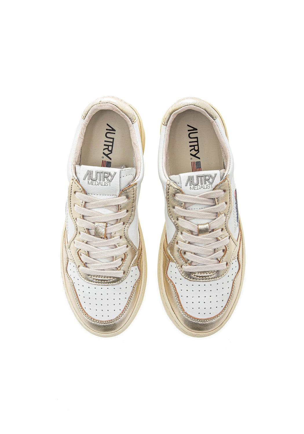 AUTRY 01 LOW WOM LEAT/LEAT platinum | Bildmaterial bereitgestellt von SHOES.PLEASE.