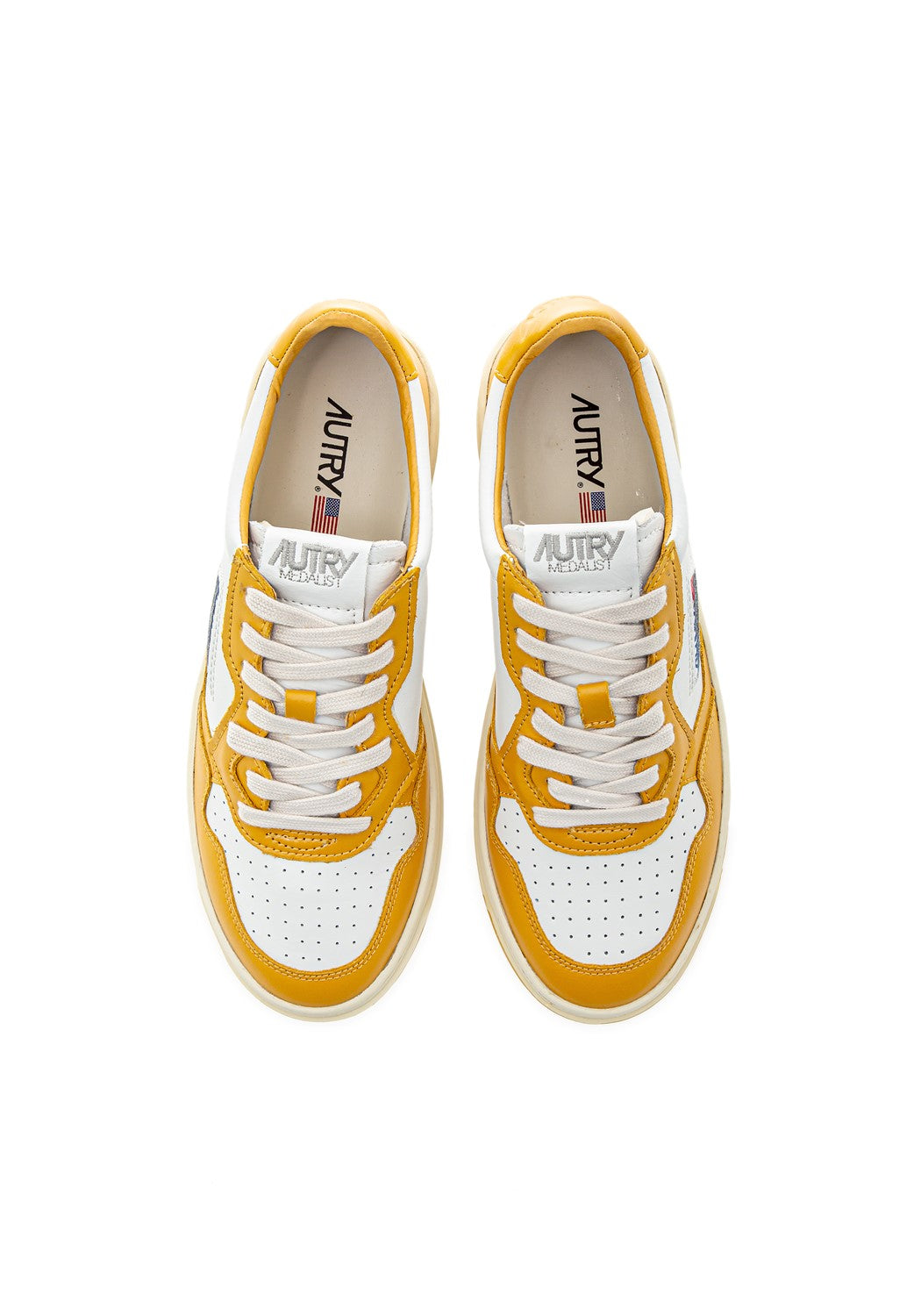 AUTRY 01 LOW MAN LEAT/LEAT mustard | Bildmaterial bereitgestellt von SHOES.PLEASE.