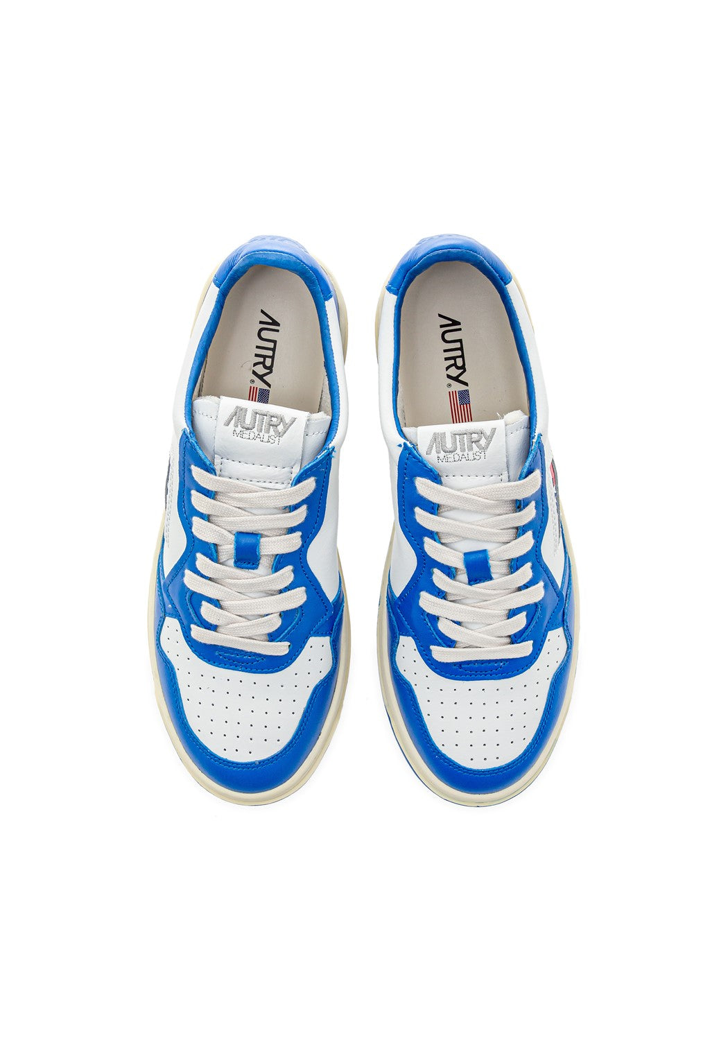 AUTRY 01 LOW MAN LEAT/LEAT princess blue | Bildmaterial bereitgestellt von SHOES.PLEASE.