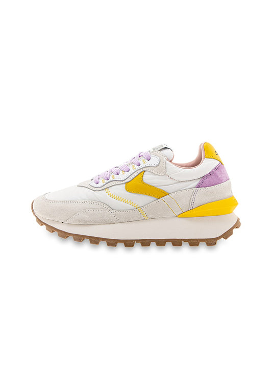 Qwark Hype W Suede/Nylon white/yellow