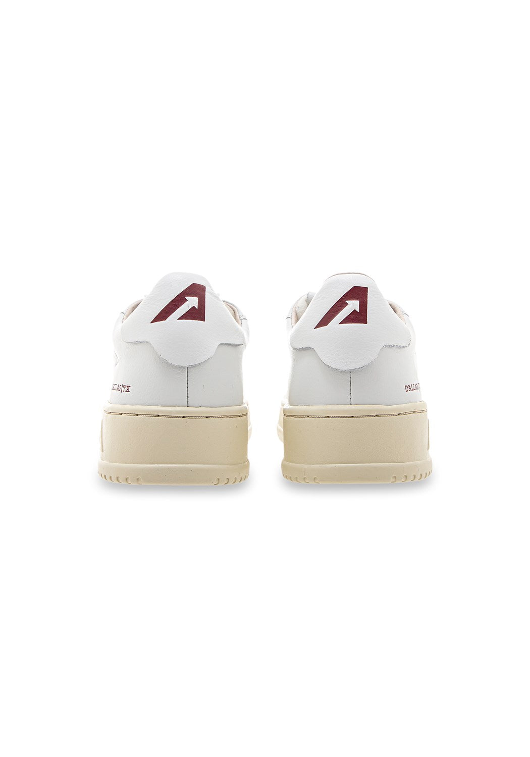 DALLAS LOW WOM LEAT/FOIL wht/red | Bildmaterial bereitgestellt von SHOES.PLEASE.