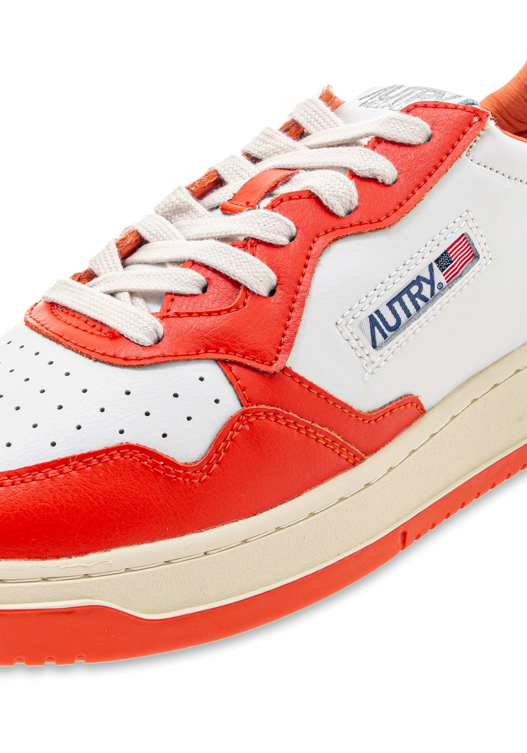 AUTRY 01 LOW MAN LEAT/LEAT tangerine | Bildmaterial bereitgestellt von SHOES.PLEASE.