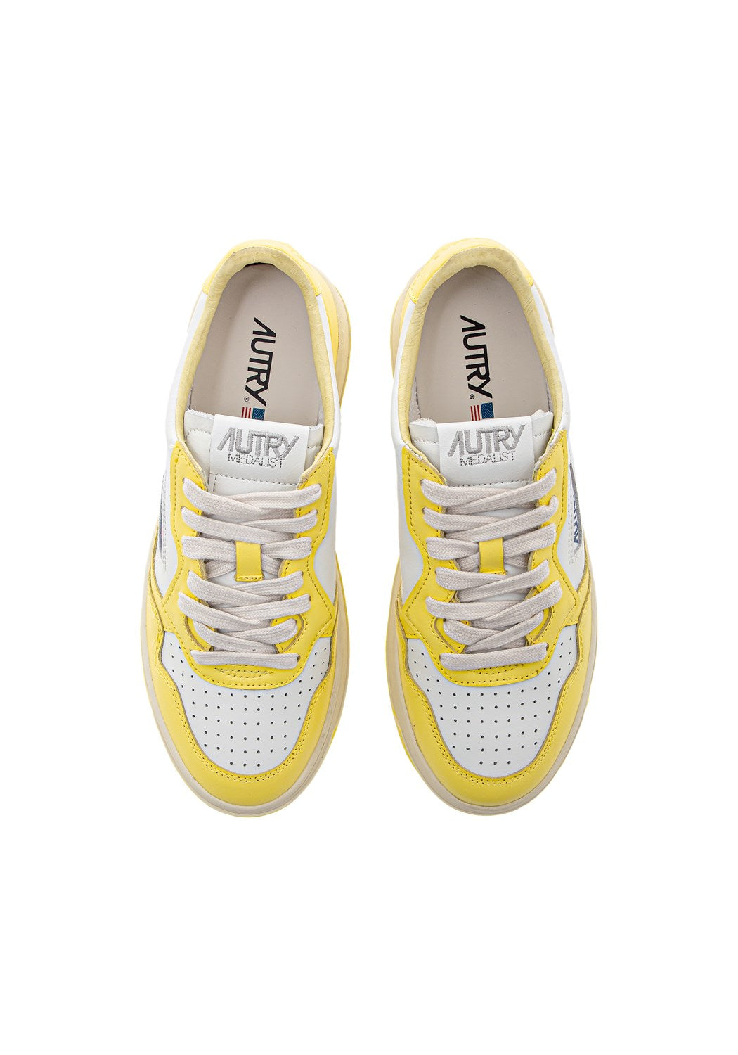 AUTRY 01 LOW WOM LEAT/LEAT yellow | Bildmaterial bereitgestellt von SHOES.PLEASE.