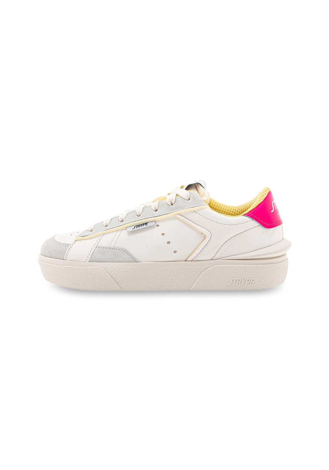 ST015-FX Sneaker Organic white/pink | Bildmaterial bereitgestellt von SHOES.PLEASE.