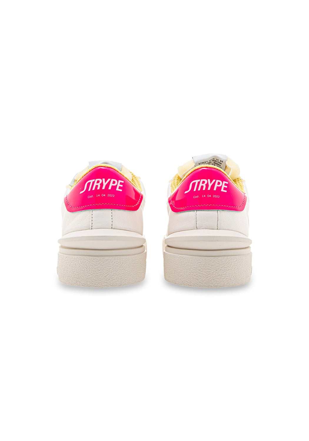 ST015-FX Sneaker Organic white/pink | Bildmaterial bereitgestellt von SHOES.PLEASE.
