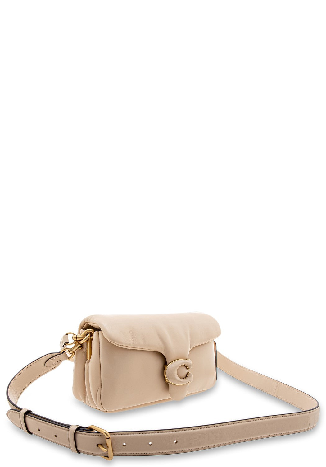 Pillow Tabby Shoulder Bag Leather ivory | Bildmaterial bereitgestellt von SHOES.PLEASE.