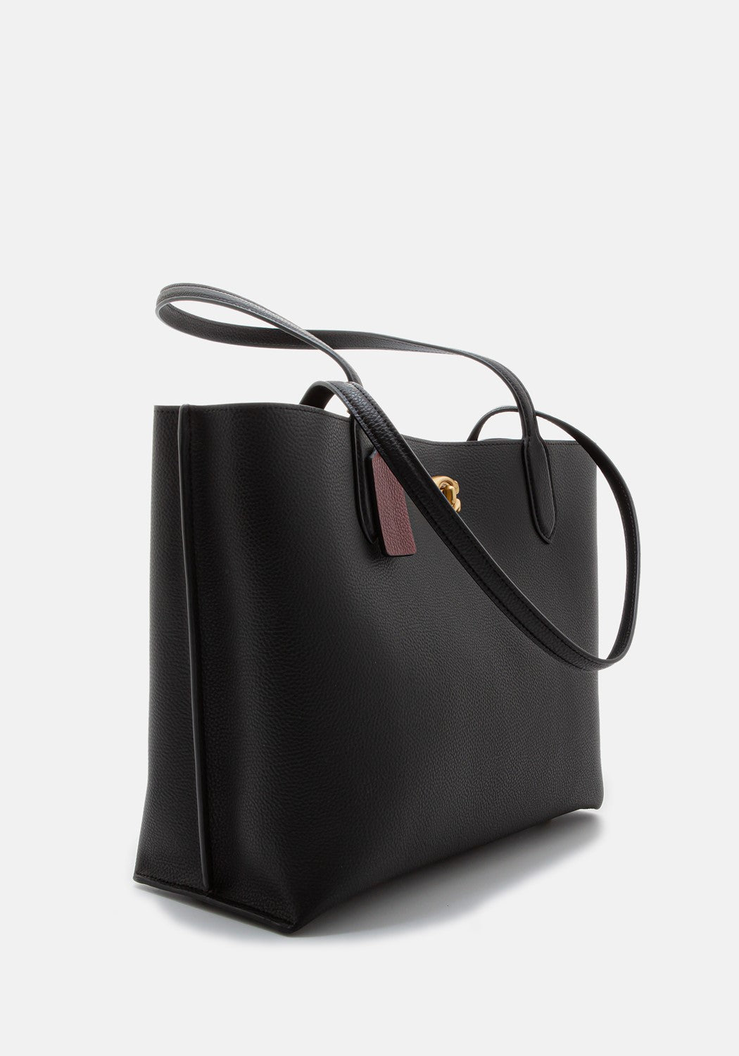 Willow Tote Polished Pebble Leather blac | Bildmaterial bereitgestellt von SHOES.PLEASE.