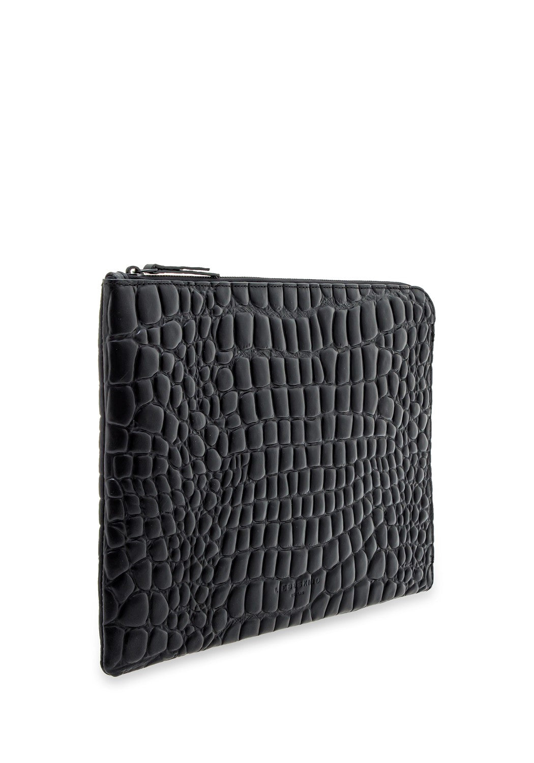 Laptop Case Waxy Croco black | Bildmaterial bereitgestellt von SHOES.PLEASE.