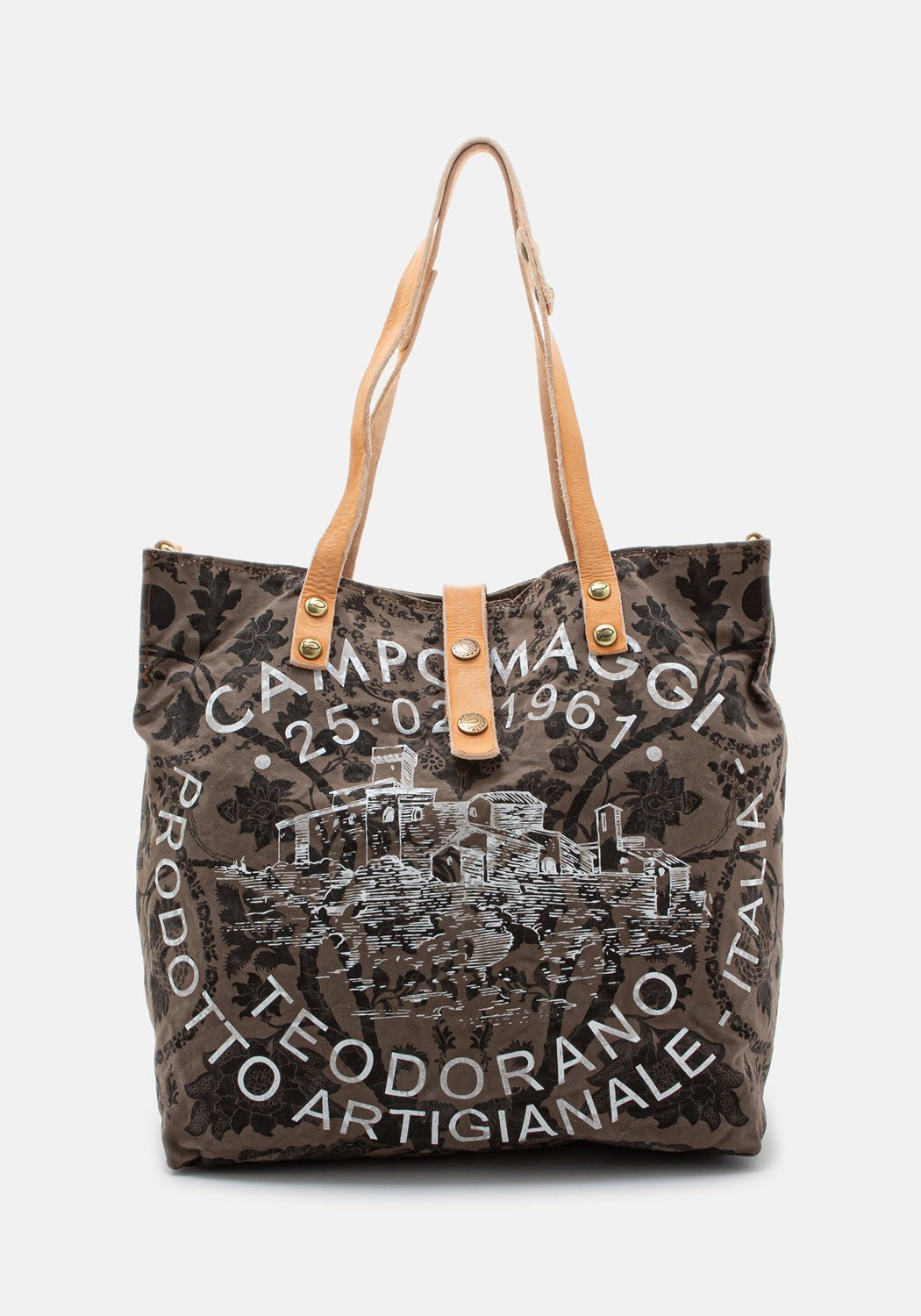 C025970ND-X1578 floral pr. s/w Shopper | Bildmaterial bereitgestellt von SHOES.PLEASE.